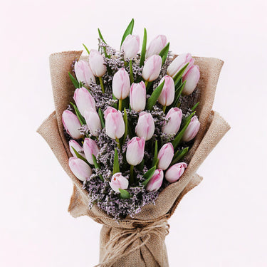 Blushing Pink Tulips